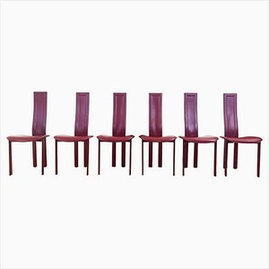 Chaises Alice Vintage par Giorgio Cattelan pour Cattelan Ita, 1980s, Set de 6