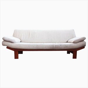 Mid-Century Danish Modern Teak Sofa, 1980s