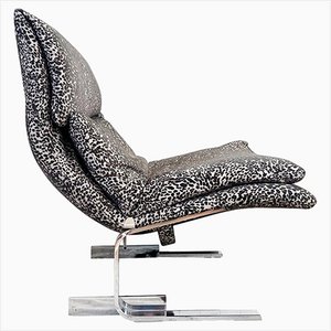 Fauteuil Onda Wave par Giovanni Offredi pour Saporiti, 1970s