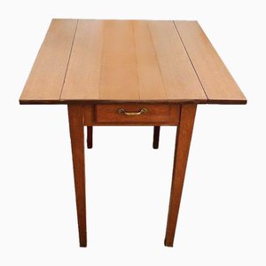 Vintage Danish Design Folding Teak Kitchen Table, 1960s