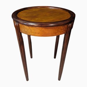 Art Deco Round Pedestal Table