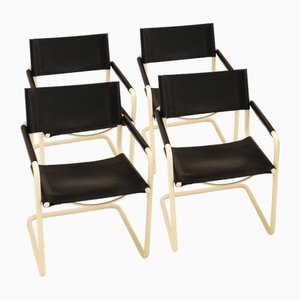 Tubular Dining Chairs, Set of 4