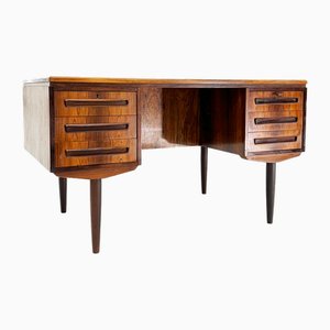 Rosewood Model 26 Desk by Andreas Pedersen, Denmark, 1960s