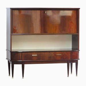 Vintage Art Deco Barschrank aus Palisander, 1930er