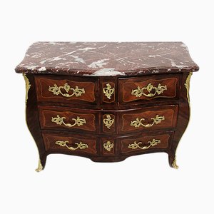 18th Century Louis XV Curved Chest of Drawers