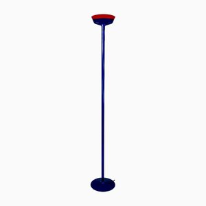 Lámpara de pie halógena minimalista regulable de Luceplan, Italia, años 90