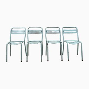 T2 Chairs from Tolix, 1950s, Set of 4