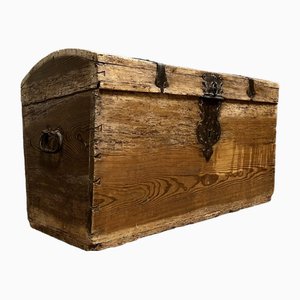 Louis XIII Castle Chest in Wood