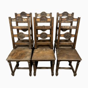 Louis XVI Chairs in Oak