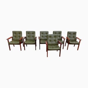 Chairs by Arne Vodder for Sibast, Set of 6