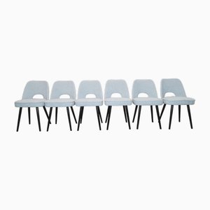 Chaises de Salle à Manger par Oswald Haerdtl pour Ton, 1950s, Set de 6