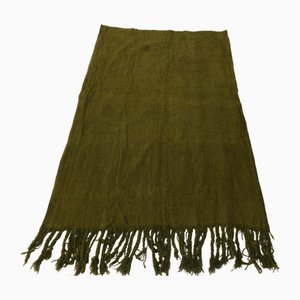 Green Hemp Kilim Rug