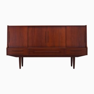 Dänisches Teak Highboard, 1960er