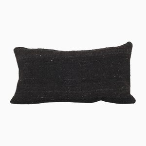 Copri cuscino Kilim nero, inizio XXI secolo