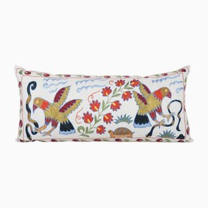 Animal Motif Suzani Pillow Case, 2010s