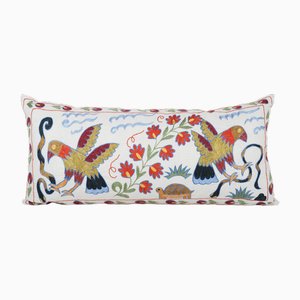 Animal Motif Suzani Pillow Case, 2010s