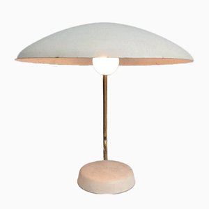 Lampada da scrivania vintage beige