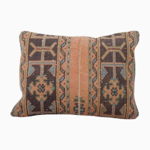 Turkish Handwoven Rug Pillow Cover, 2010s