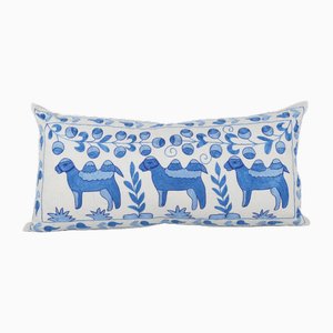 Tashkent Suzani Animal Bedding Pillow Case, 2010s