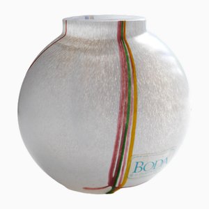 Scandinavian Glass Art Vase by Bertil Vallien for Kosta, 1960s