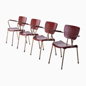 Four Chairs by Gastone Rinaldi for Rima Padova, 1951, Set of 4