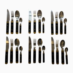Model Viktor Cutlery for Six People from Gense, 1970s, Set of 24