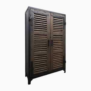 Wood and Metal Cabinet, 1930s