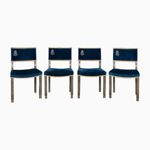 Silver Jubilee Commemorative Chairs by Hands of Wycombe, 1977, Set of 4