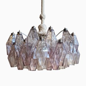 Murano Glass Polyhedron Chandelier, 1073