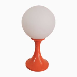 Sace Age Orange Table Lamp, 1960s