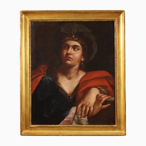 Flaminio Torri, Sibyl, 1640, Oil on Canvas, Framed