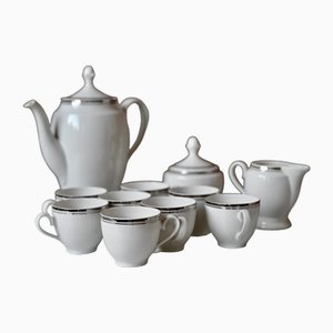 Porcelain Tea Set from Winterling, 1960s, Set of 11