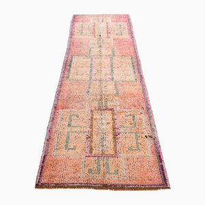 Vintage Turkish Runner Rug in Wool