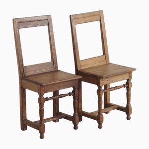 Antique Children's Chairs, Set of 2