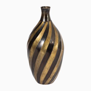 Französische Vintage Art Deco Vase, 1920er