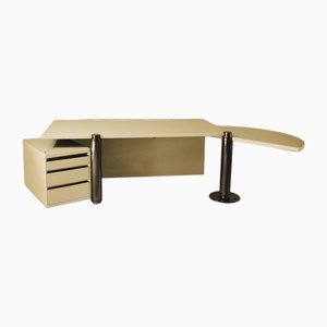 Large Ceo Executive Desk by Ferdinand Porsche for Castelli