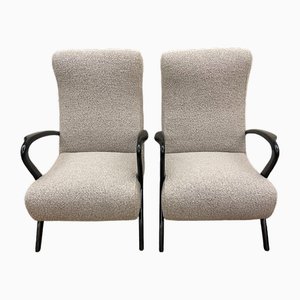 Armchairs, 1950s, Set of 2