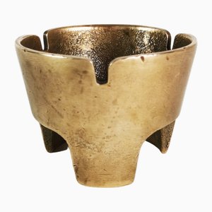 Modern Danish Brass Ashtray, 1970s