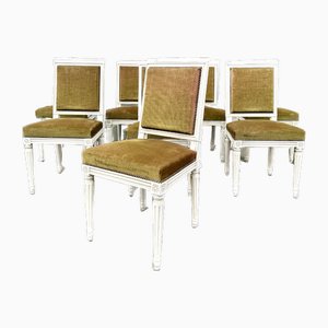 Louis XVI Chairs, 1970s, Set of 8
