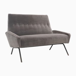 2-Seater Velvet Sofa by Felice Rossi, 1950s