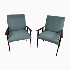 Fauteuils Mid-Century, Italie, 1960s, Set de 2