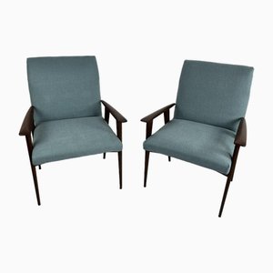 Set of Mid-Century Italian Armchairs, 1960s