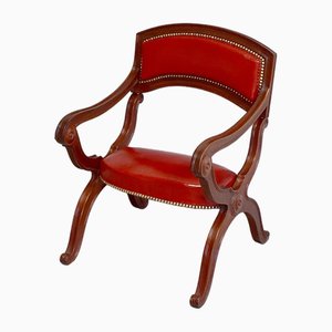 Charles X Style Prie-Dieu Armchair, 19th Century