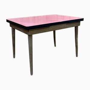 Table de Salle à Manger en Formica et Bois, 1960s