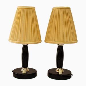 Art Deco Table Lamps, Vienna, 1930s, Set of 2