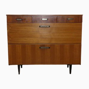 Shoe Cabinet Chest of Drawers on Legs, 1960s