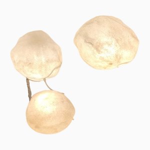 Italian Moon Rock Table Lamps by André Cazenave for Singleton, 1970s, Set of 3