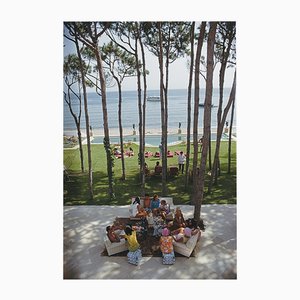 Slim Aarons, Party in Marbella, Limited Edition Estate Stamped Photographic Print, 2000s