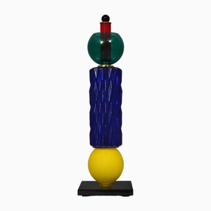 Murano Glass and Brass Table Lamp, 1990s