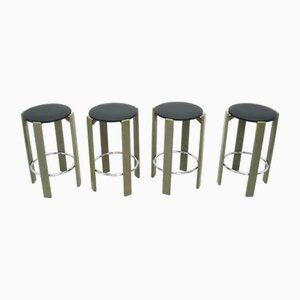 Bar Stools by Bruno Rey, 1980s, Set of 4